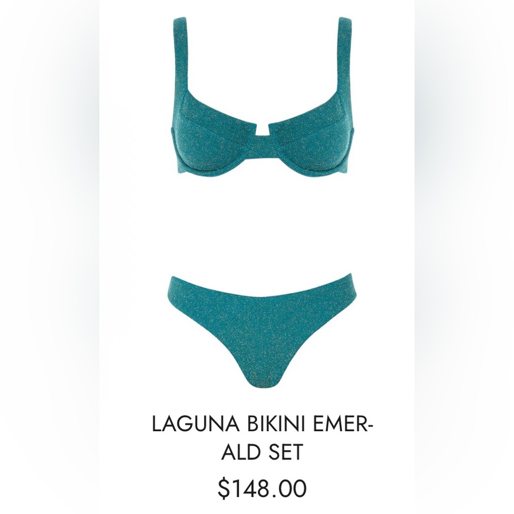 Laguna Women's Teal Bikini Set